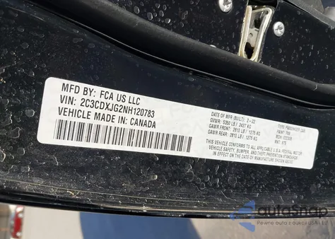 2022 Dodge Charger Sxt Awd from USA, damaged, VIN 2C3CDXJG2NH120783